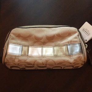 New Coach cosmetics bag